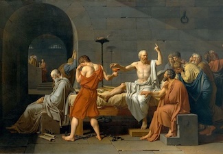 Painting: The Death of Socrates